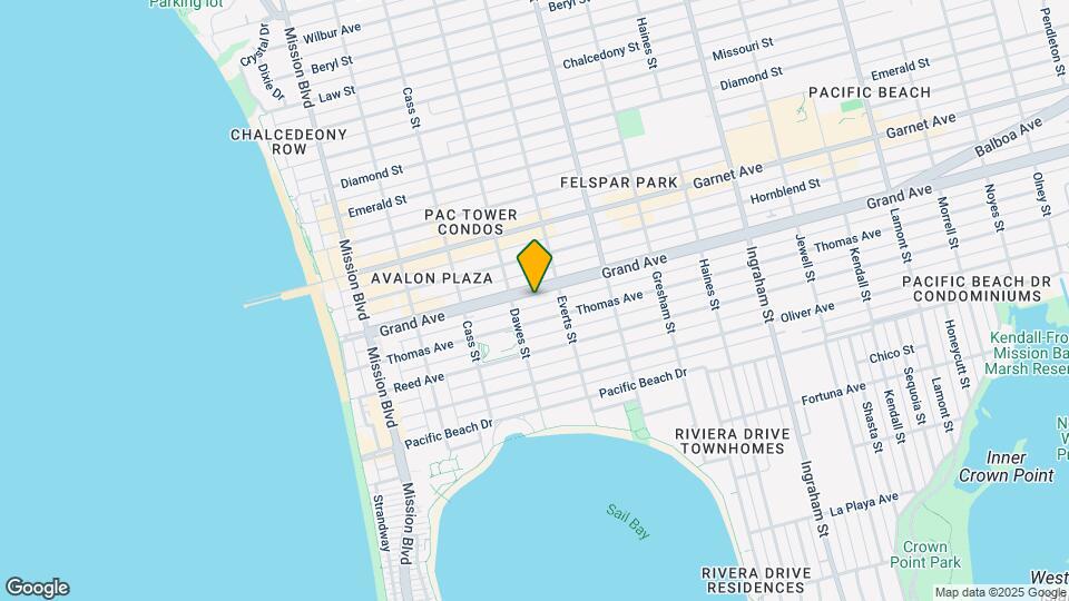 1133 Grand Ave Mapa y Detalles de la Ubicación