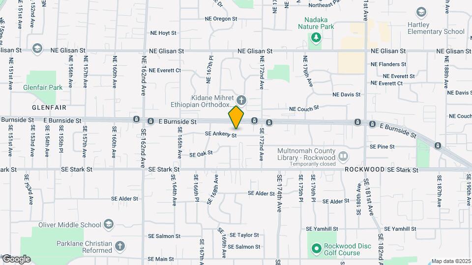 16971 SE Ankeny St Map and Location Details