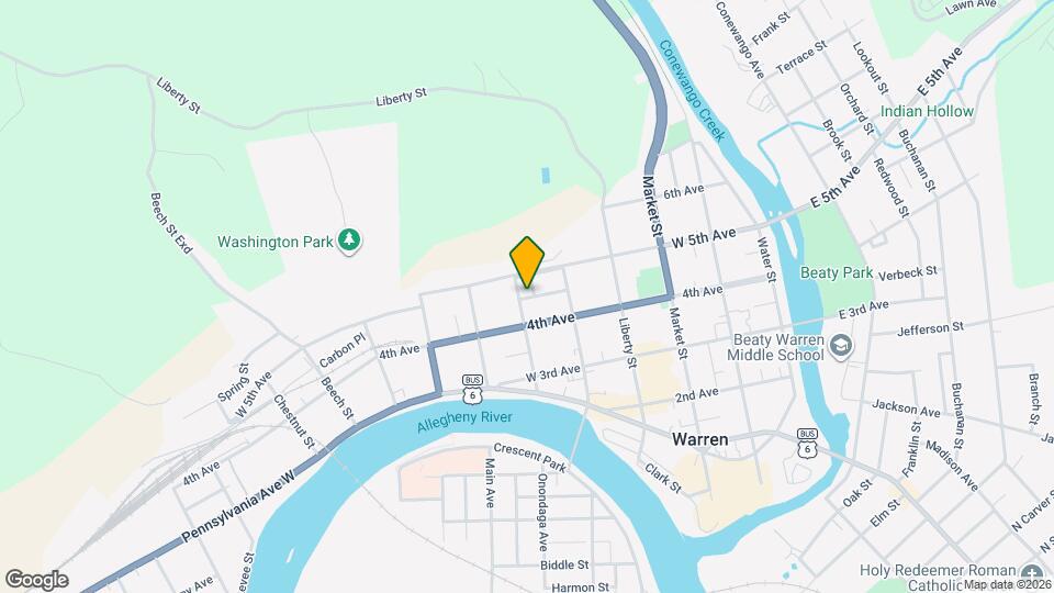 406 Poplar St Apartments and Nearby Warren Apartments For Rent Warren, PA