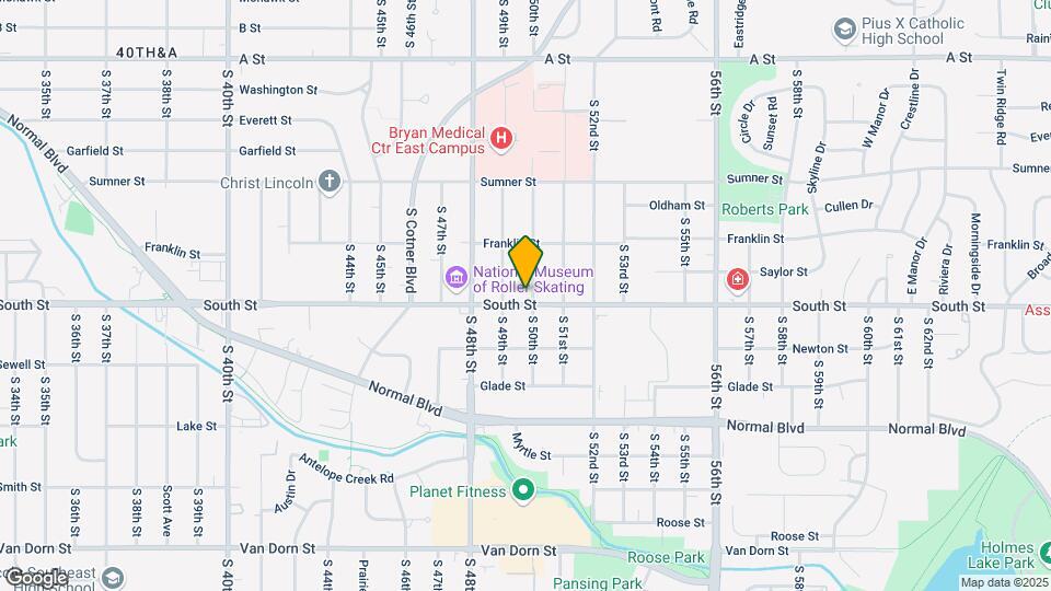 2035 S 50th St Map and Location Details