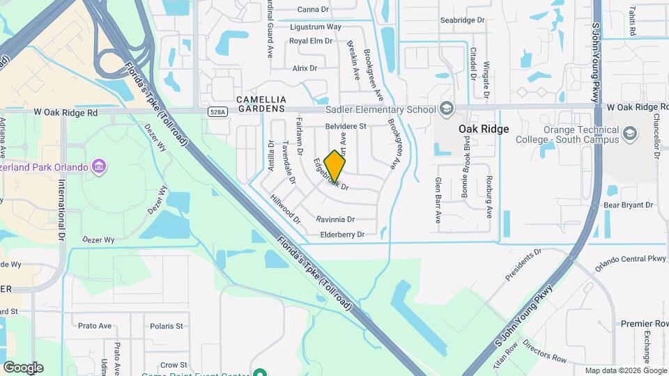 4424 Edgebrook Dr Map and Location Details