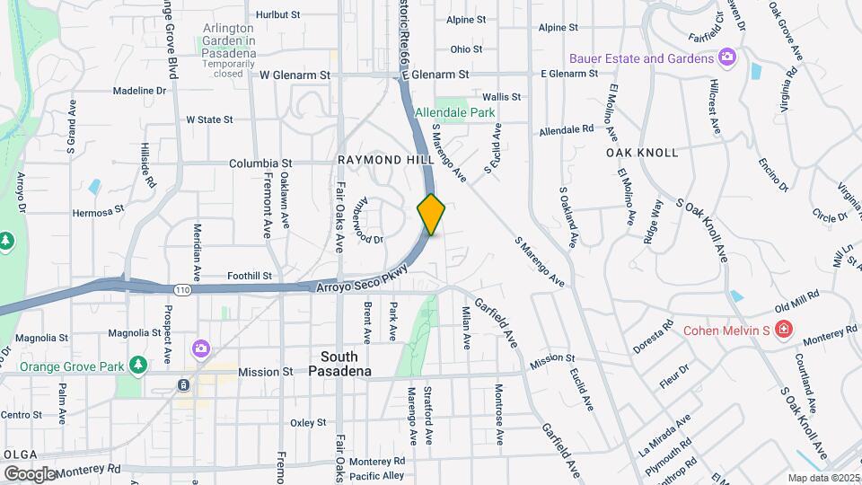 South Pasadena Heights Map and Location Details