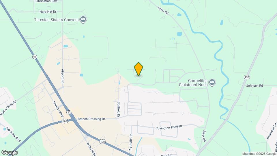 408 Oak Branch Dr Map and Location Details