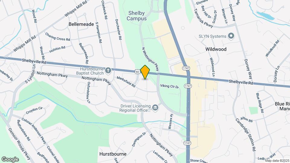 Hurstbourne Grand Apartments Map and Location Details