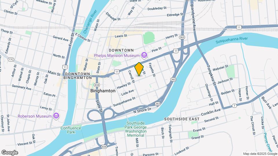 131 Hawley St Mapa y Detalles de la Ubicación