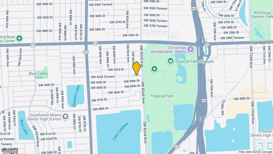 8242 SW 43rd Terrace Map and Location Details