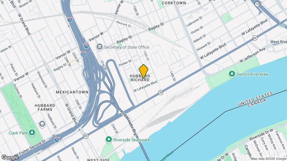 1050 18th St Map and Location Details