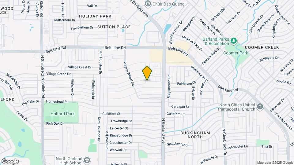 2622 Foxcroft Ln Map and Location Details
