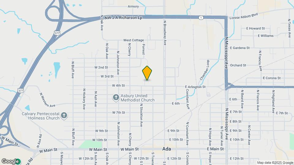 804 N Stockton St Map and Location Details