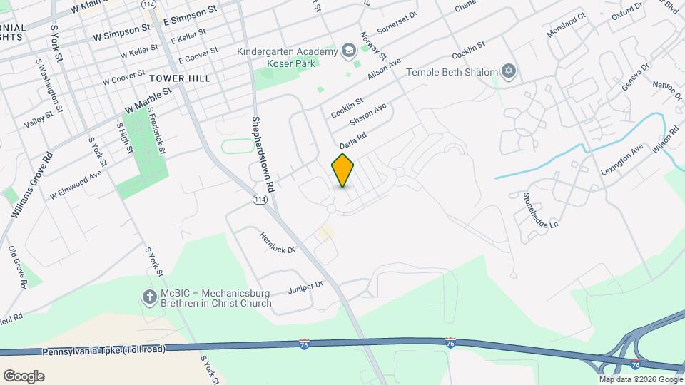 121 Despina Dr Map and Location Details