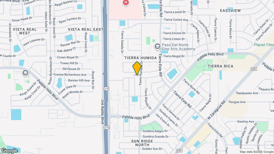 2376 Joshua Louis Dr Map and Location Details