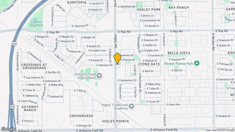 1882 S Seton Ave Map and Location Details