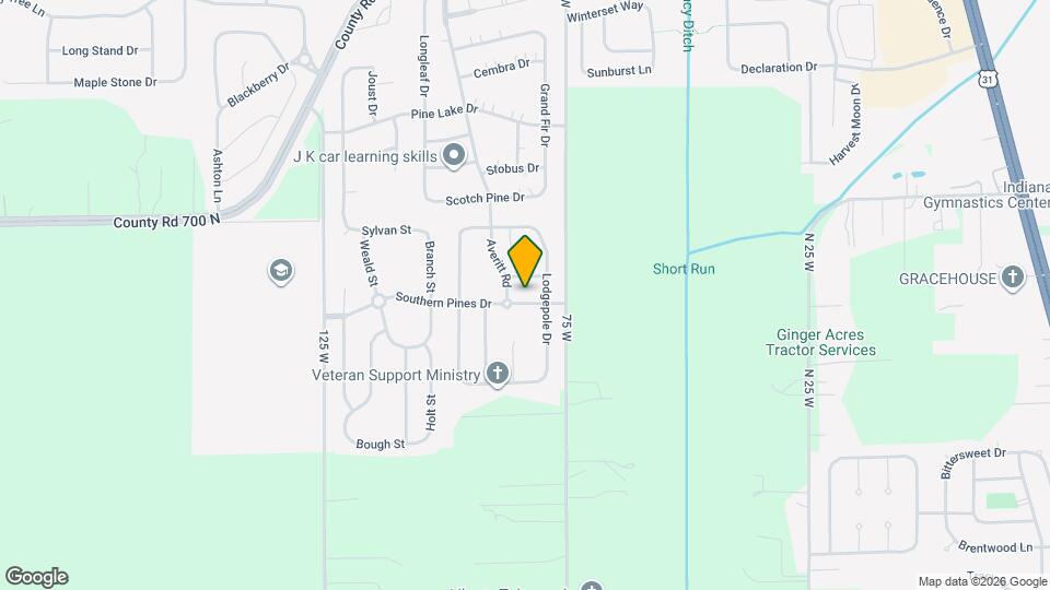 476 Southern Pines Dr Map and Location Details