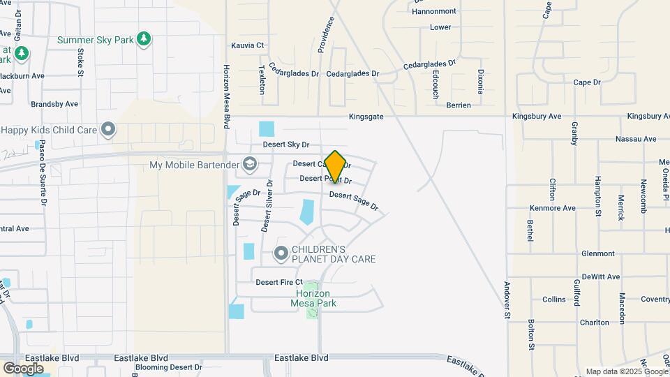 14413 Desert Sage Dr Map and Location Details