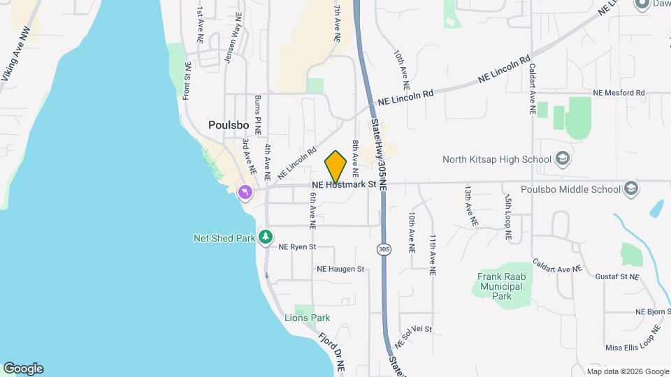 Hostmark Apartments Map and Location Details