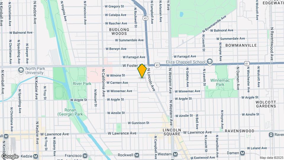 2530 W Carmen Ave Map and Location Details