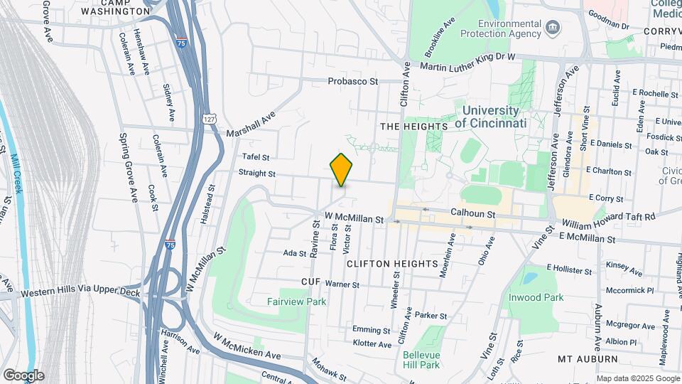 2549 University Ct Mapa y Detalles de la Ubicación