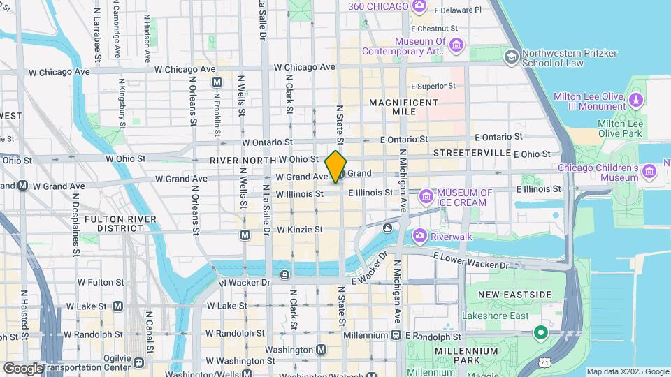 6 W Illinois St Mapa y Detalles de la Ubicación