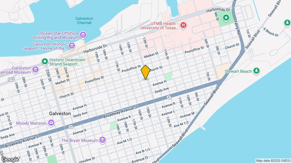1407 Winnie St Mapa y Detalles de la Ubicación