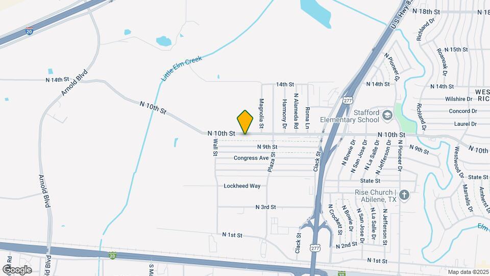5425 N 10th St-Unit -5333 N 10th St Map and Location Details
