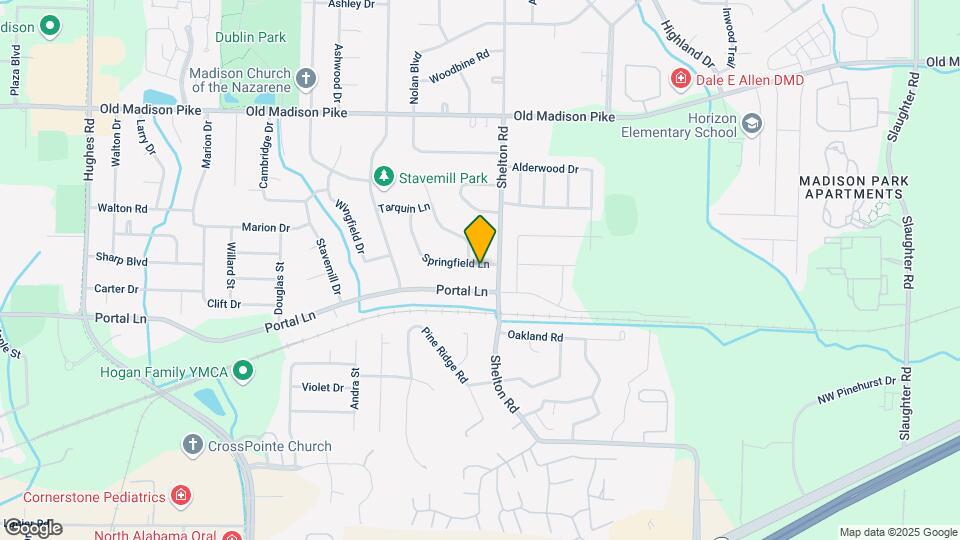 128 Springfield Ln Mapa y Detalles de la Ubicación