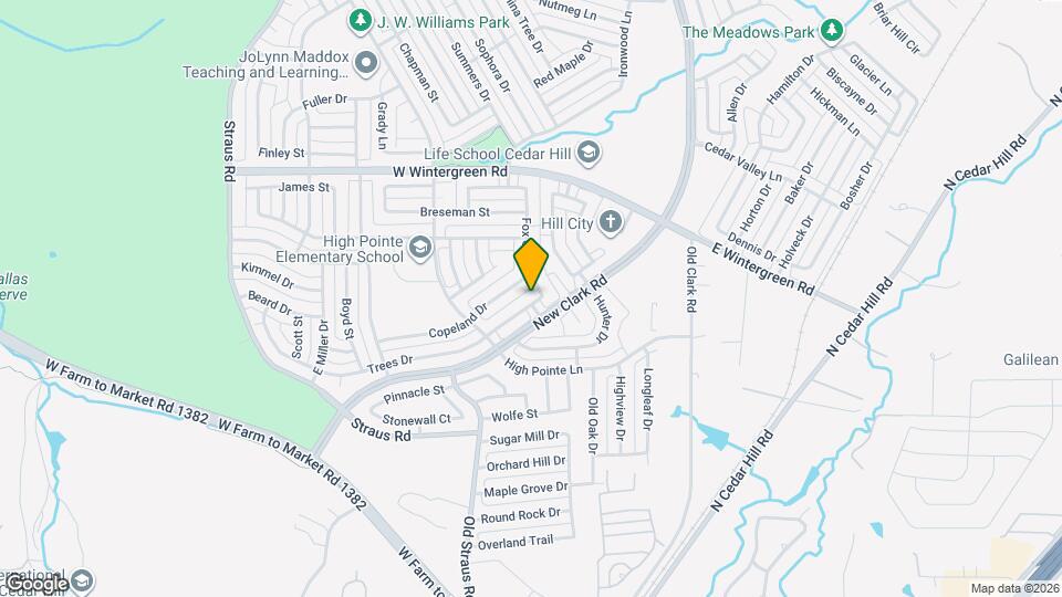 210 Trees Dr Mapa y Detalles de la Ubicación