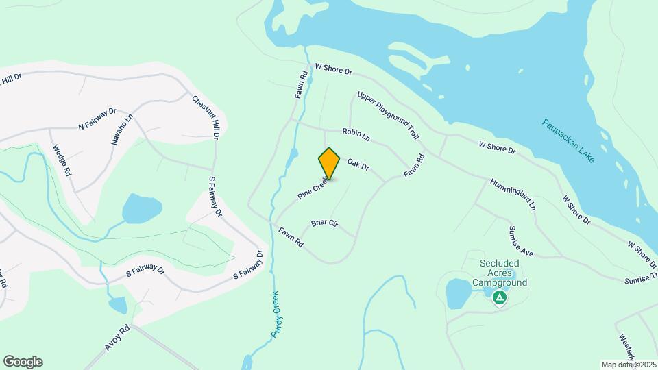 35 Pine Creek Rd Map and Location Details