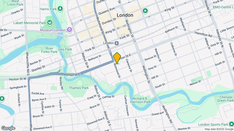 226 Richmond St Map and Location Details