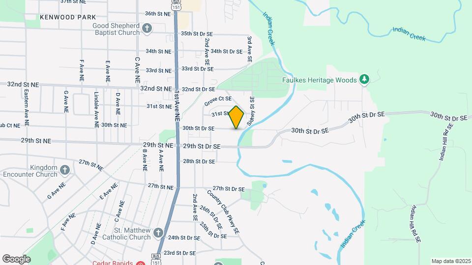 361 30th Street Dr SE Map and Location Details