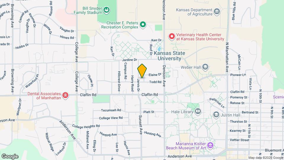 1870 Elaine Dr Map and Location Details