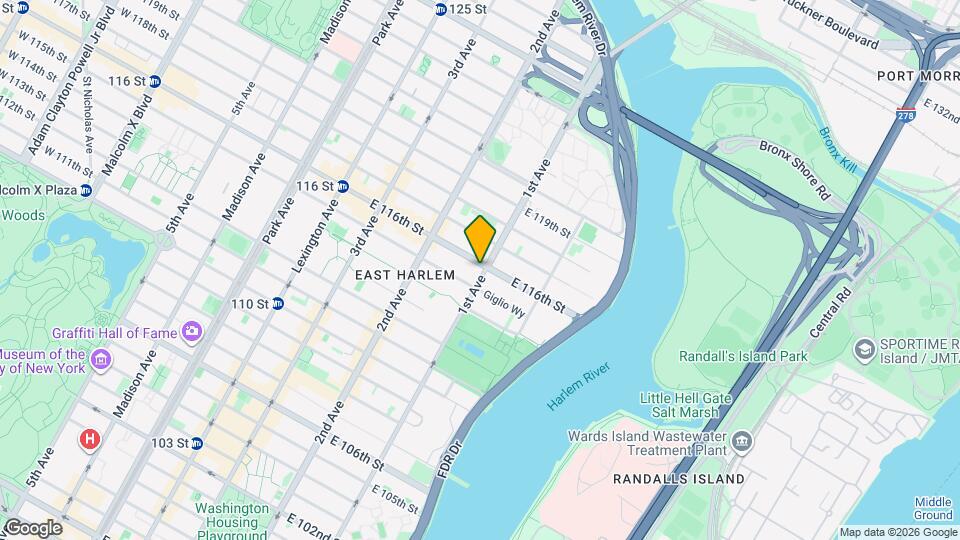 2257 1st Ave Mapa y Detalles de la Ubicación