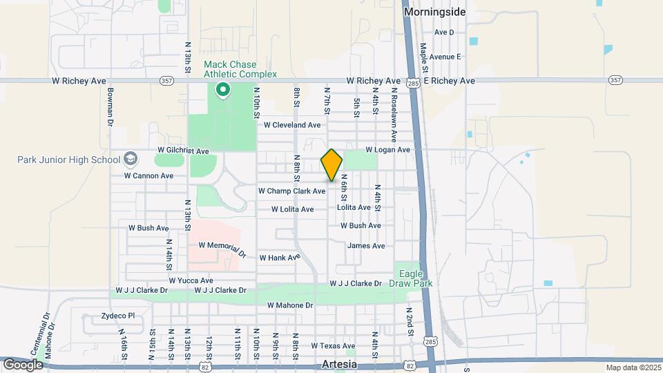 1002 N 7th St Mapa y Detalles de la Ubicación