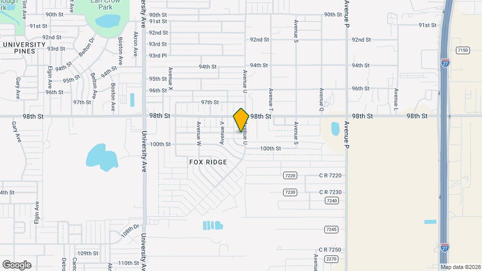 2103 99th St Map and Location Details