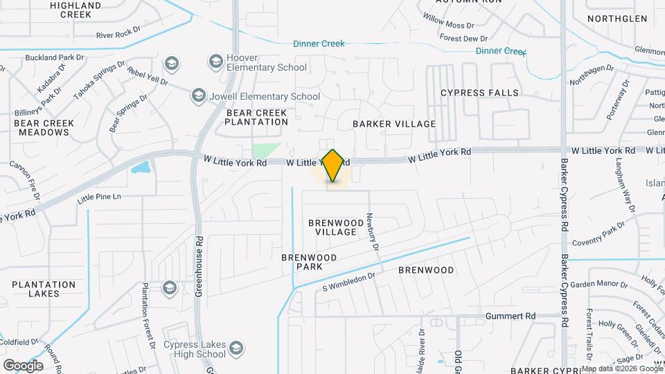 18818 Dennington Dr Mapa y Detalles de la Ubicación