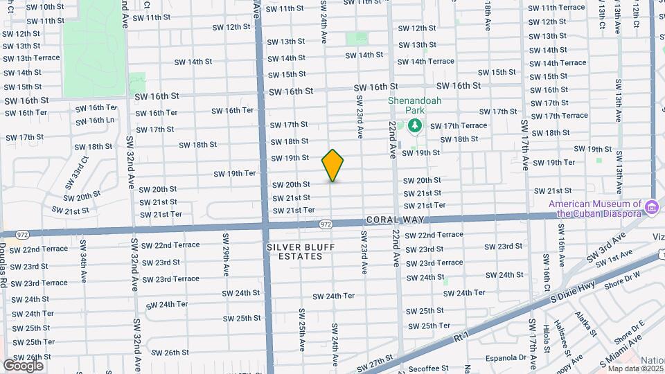 2396 SW 20th St Map and Location Details