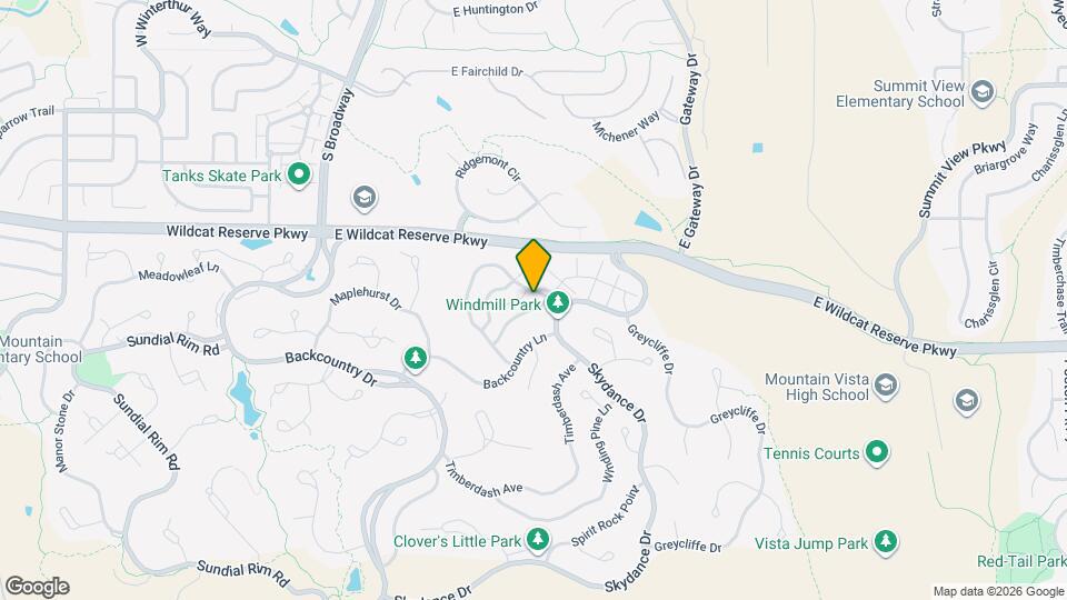 873 Woodgate Dr Map and Location Details