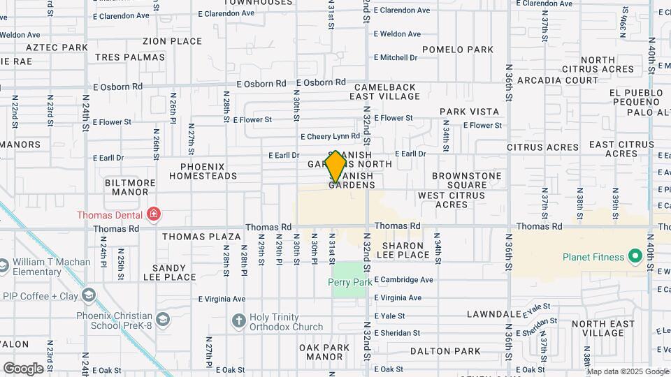 3032 N 32nd St, Unit 63 Mapa y Detalles de la Ubicación