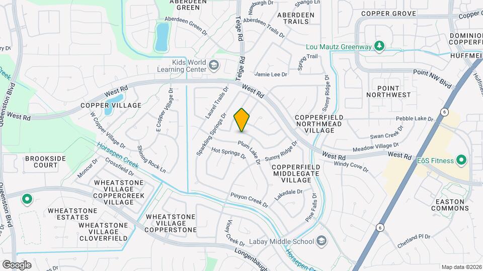 8306 Lake Crystal Dr Map and Location Details