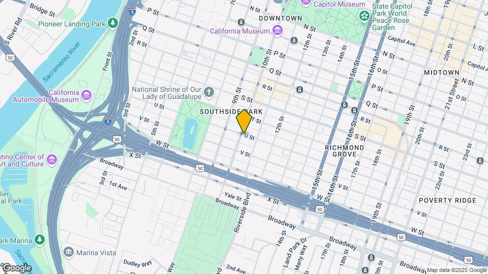 1006 U St Map and Location Details