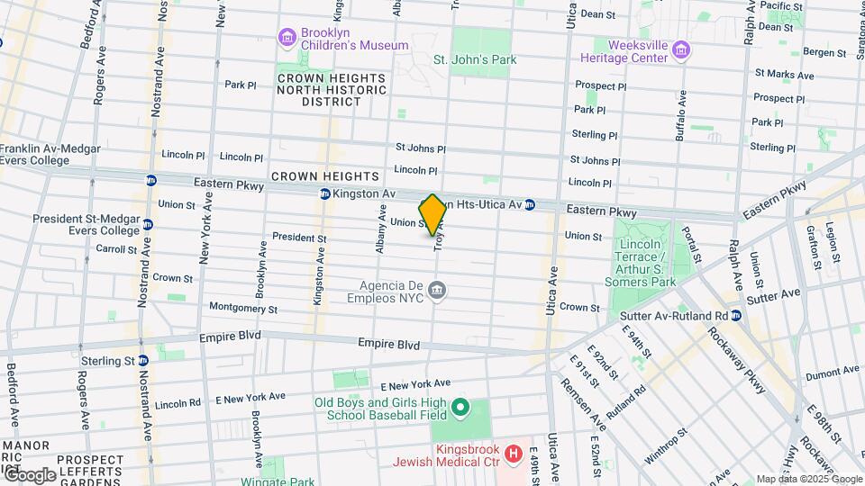 334 Troy Ave Mapa y Detalles de la Ubicación