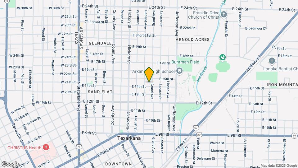 915 E 14th St Map and Location Details