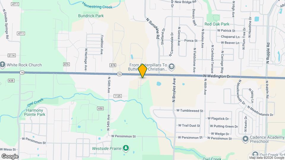 1002 N Crater Ave Map and Location Details