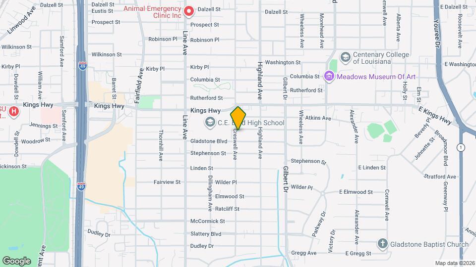 3307 Creswell Ave Map and Location Details