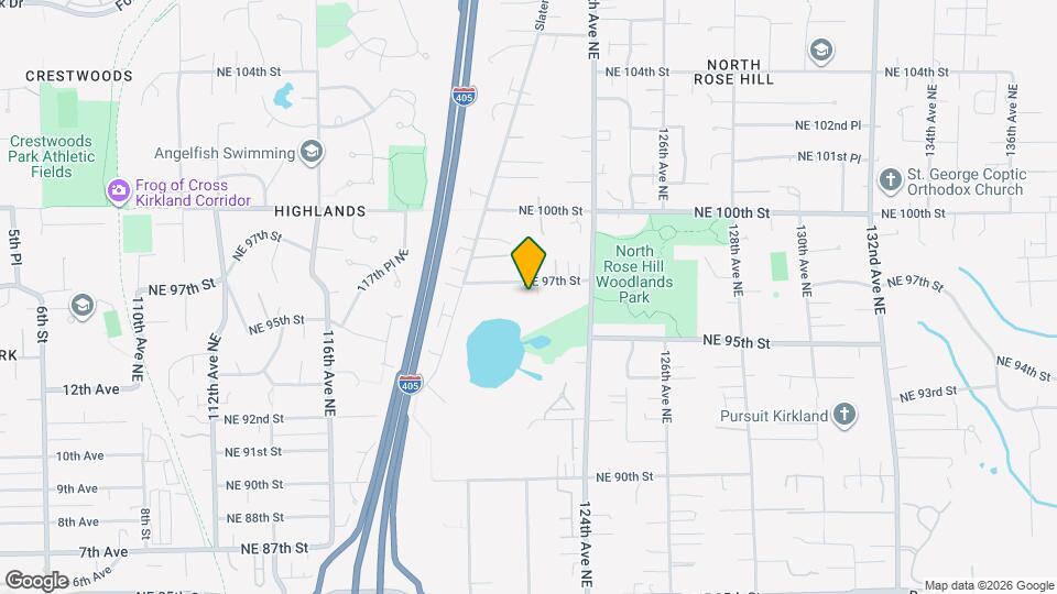 9625 122nd Ln NE Map and Location Details