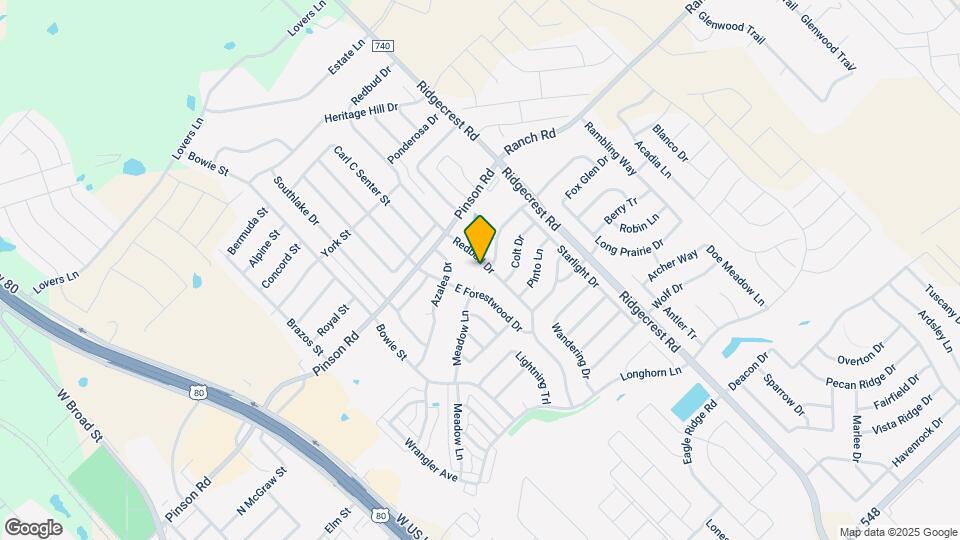 201 Redbud Dr Map and Location Details