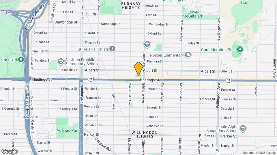 Bella Vista Map and Location Details