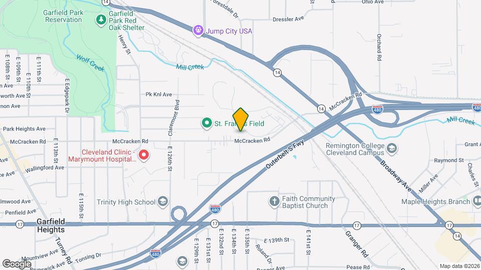 13319 McCracken Rd Mapa y Detalles de la Ubicación