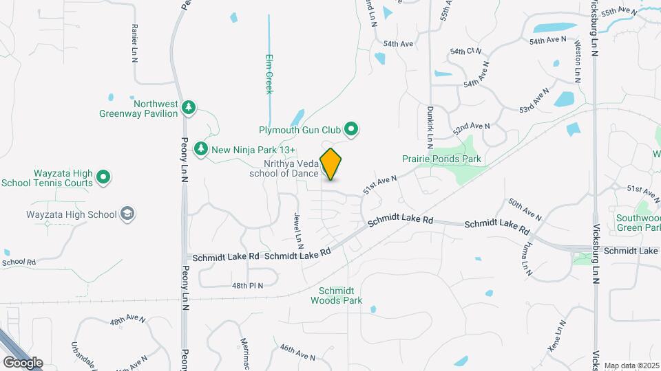 5100 Holly Ln N Mapa y Detalles de la Ubicación