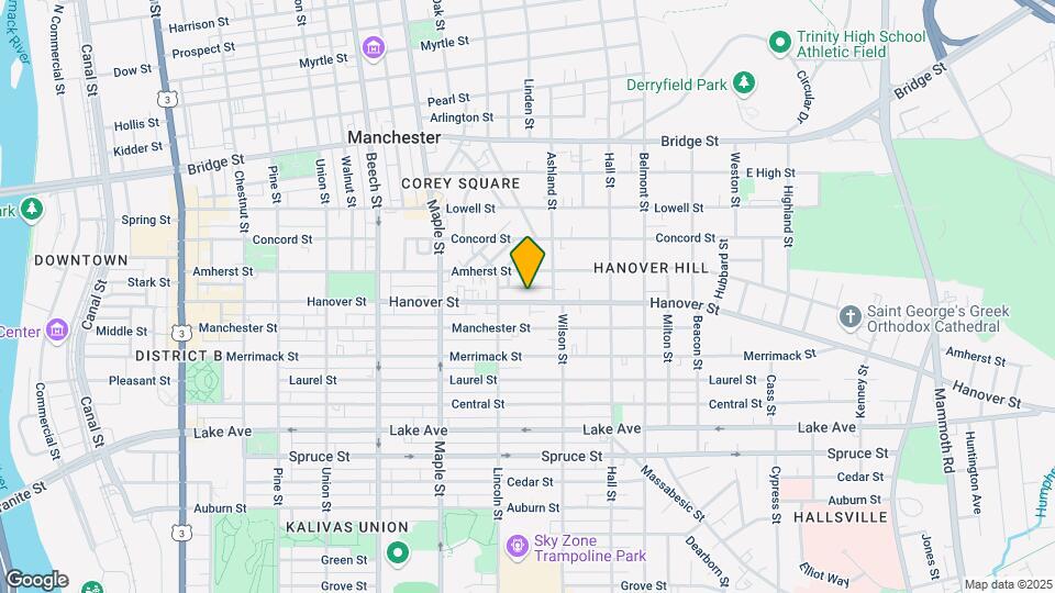394 Hanover St, Unit 1 Map and Location Details