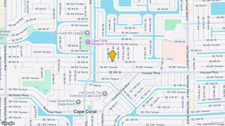 926 SE 8th St Map and Location Details